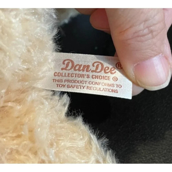 Dan Dee Collectors Choice Happy Easter Plush Bunny Green Sweater‎ Stuffed Animal - Picture 5 of 6